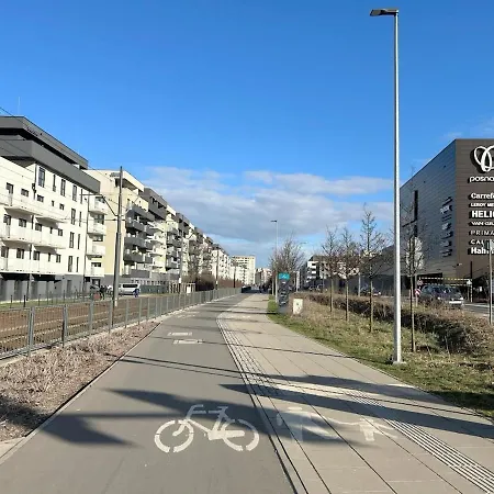 Appartement Modern 3 Bedroom Posnania, Sowia 1st, Malta Poznań